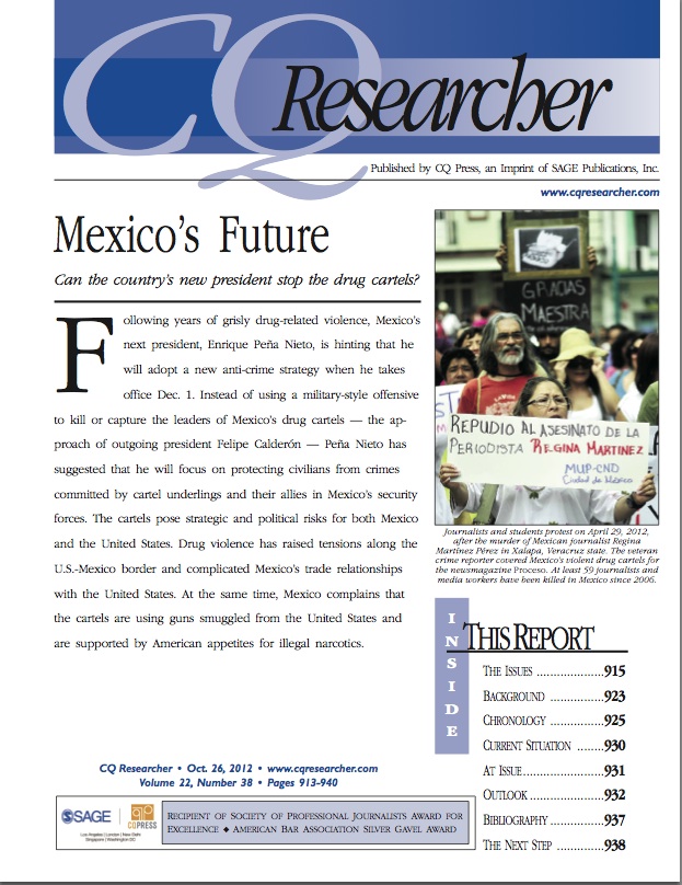 Mexico’s Future – CQ Researcher (2012)